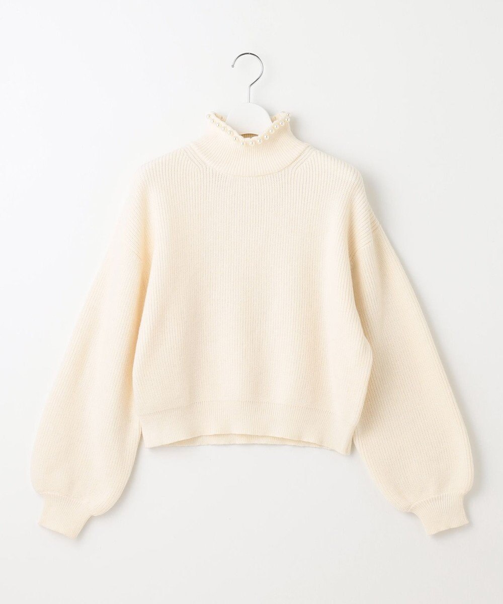 Feroux パール襟 ニット 