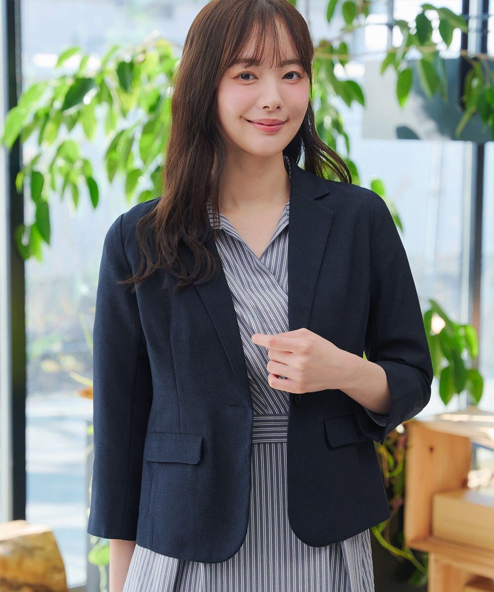 Tiaclasse L テーラードサマージャケット 