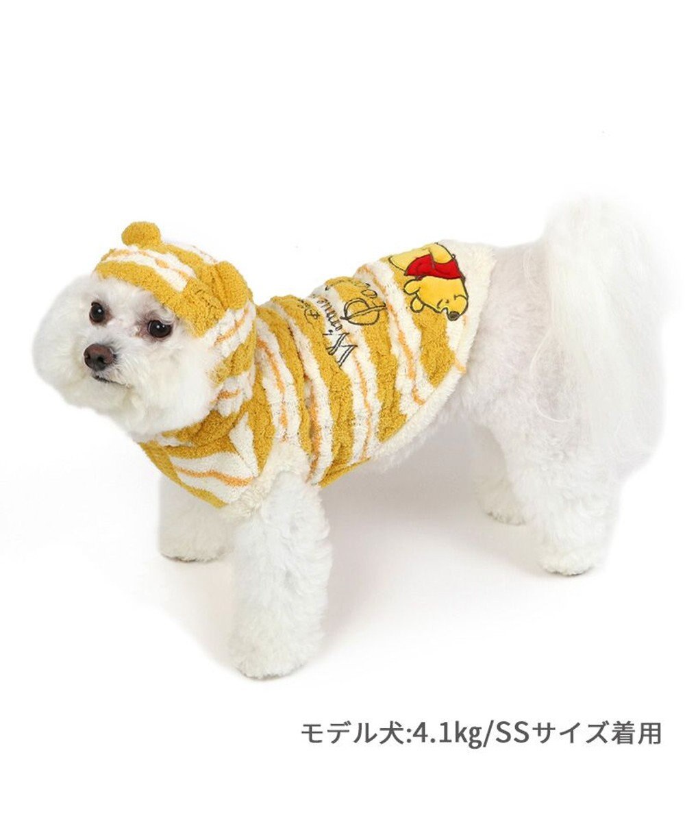 PET PARADISE ディズニー くまのプーさん ニット セーター《おやすみ柄》小型犬 