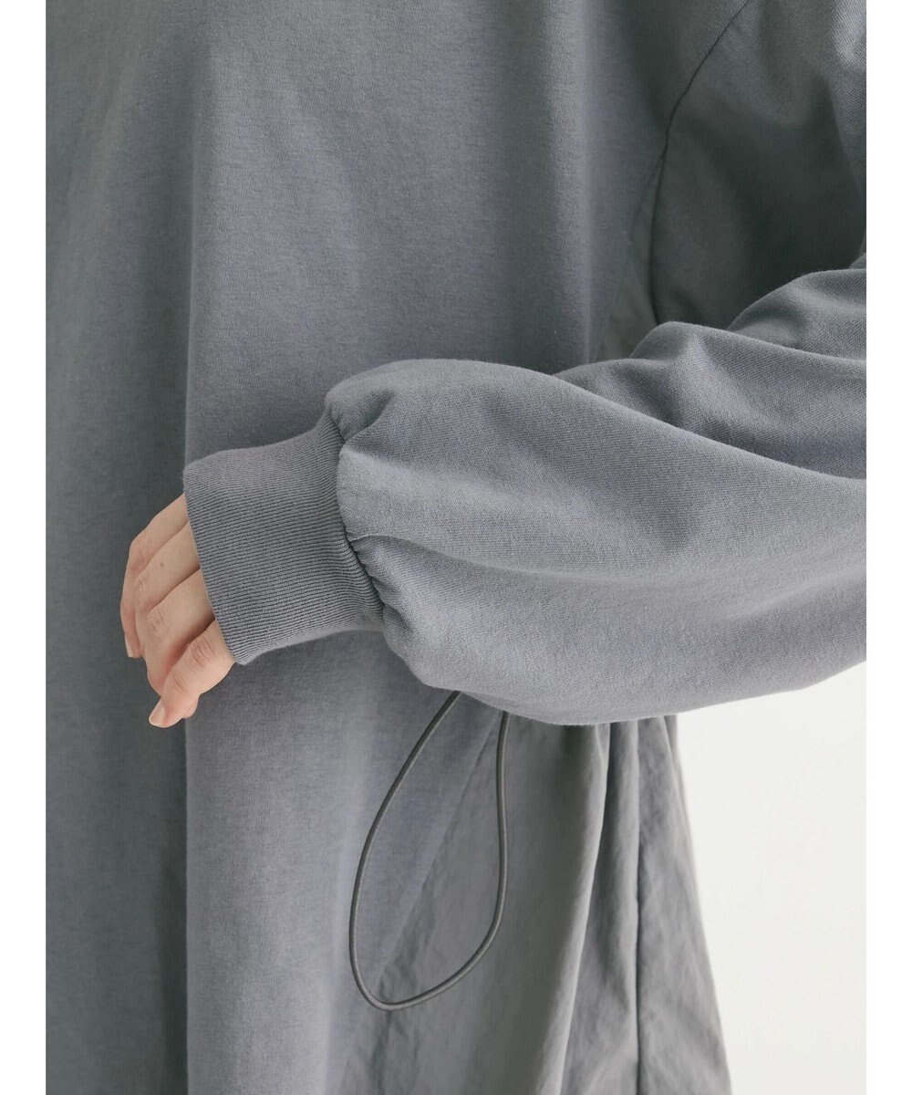 Green Parks ドロストドッキング長袖プルオーバー 