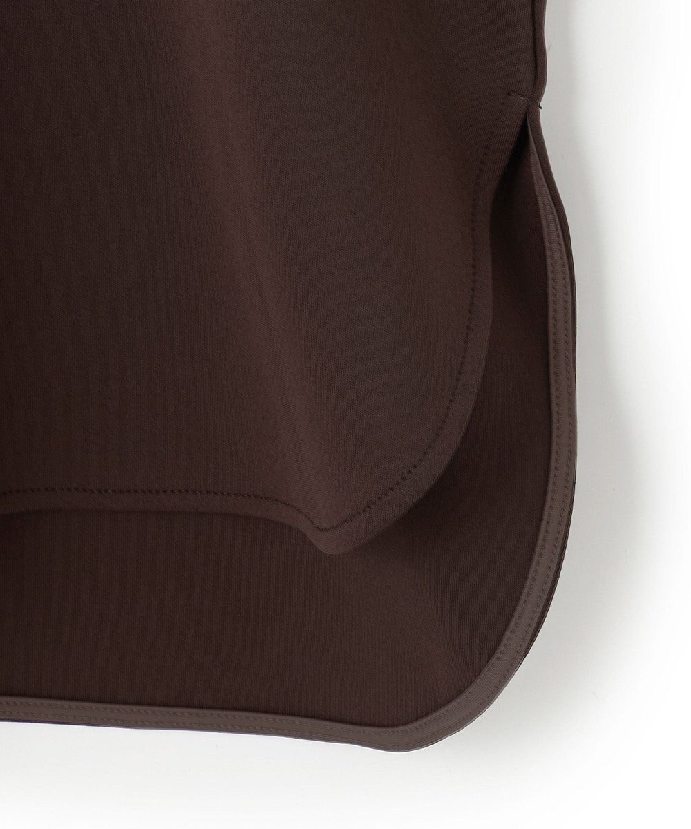 UNFILO BEAUTY FORM JERSEY Light バックZIPトップス 