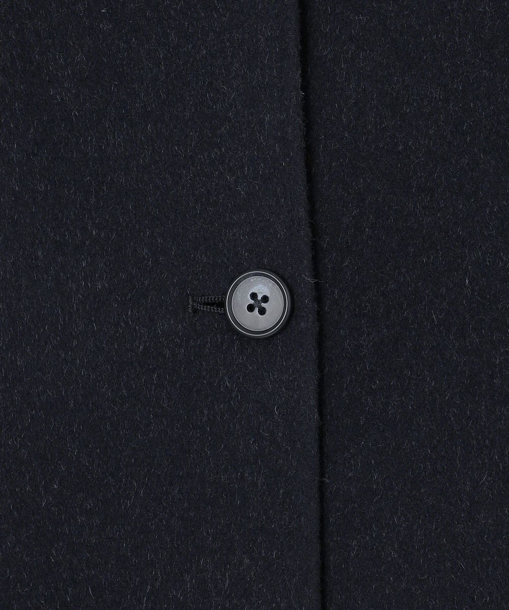 J.PRESS LADIES L 【リバーシブル】ウールナイロン リバー チェック ミドル コート 