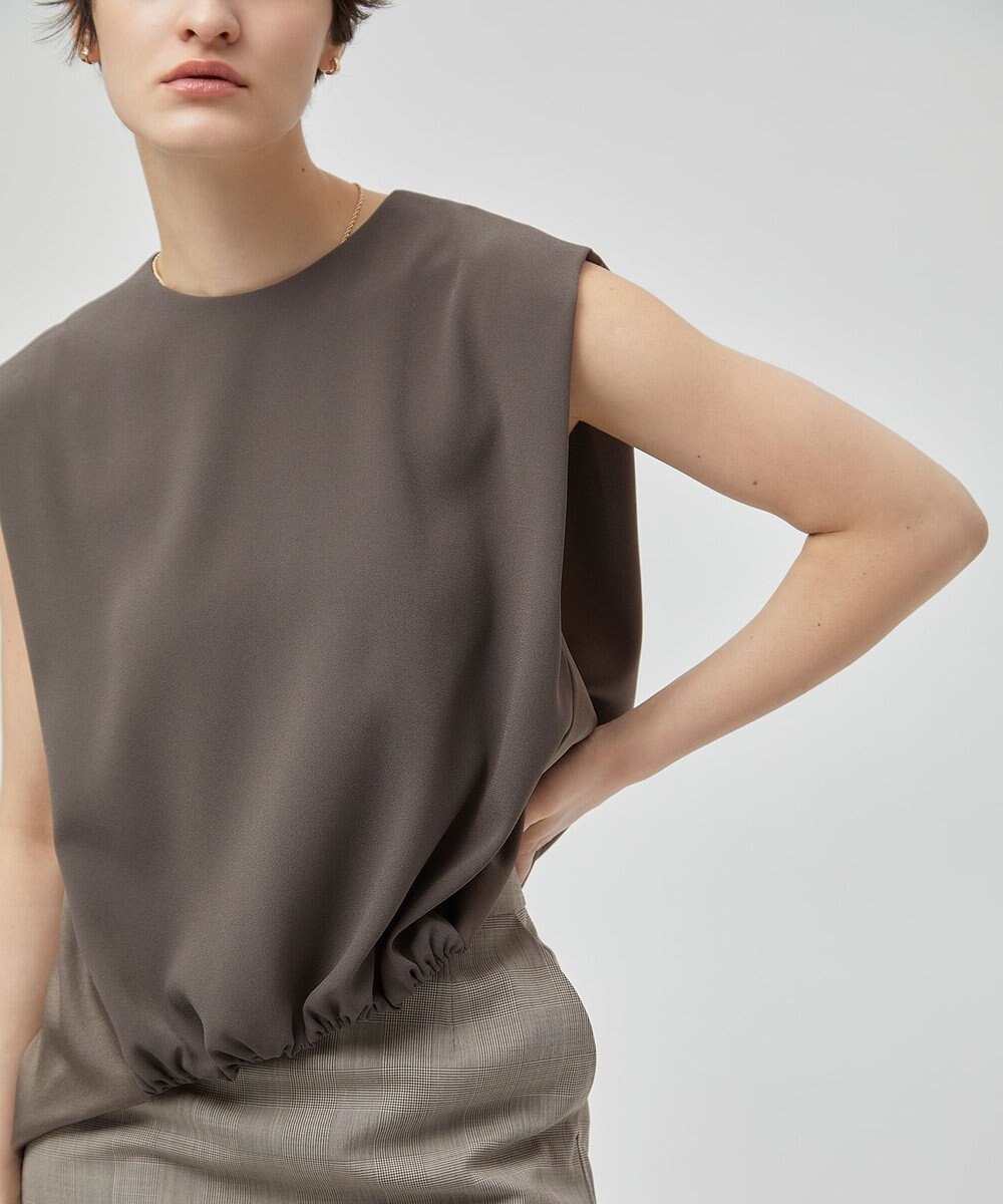 BEIGE， 【洗える】CINDY / ノースリーブブラウス 