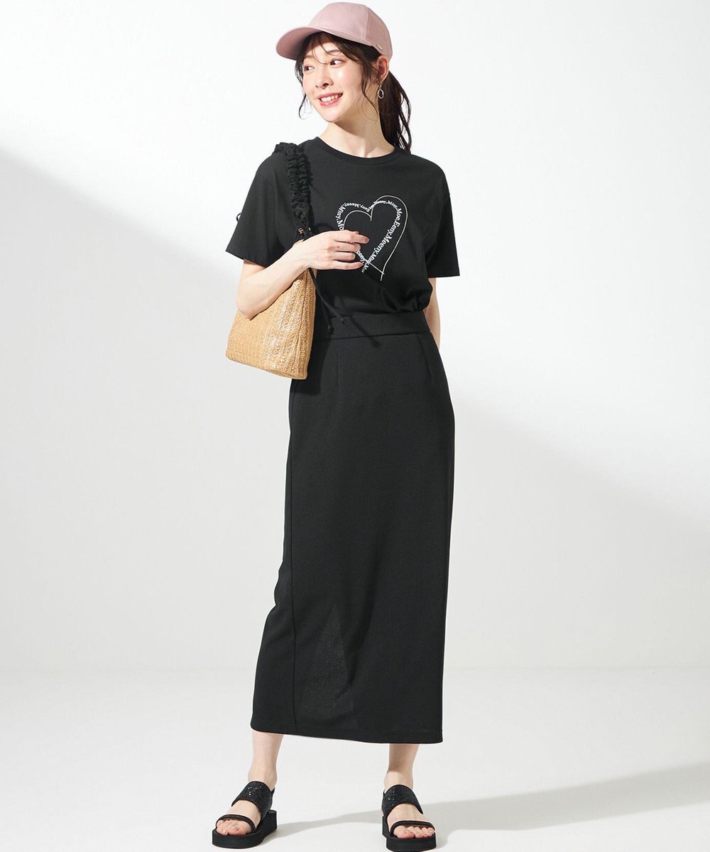 ANY SIS 【洗える】アソートロゴ Tシャツ 