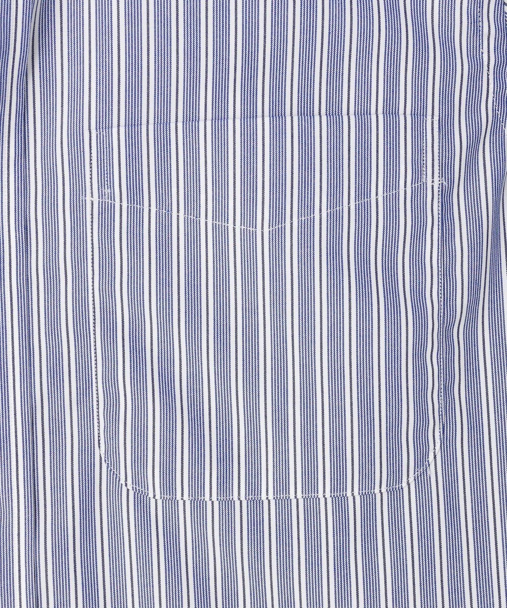 J.PRESS MEN 【PREMIUM PLEATS / 形態安定】イングリッシュストライプ ドレスシャツ / B.D. 