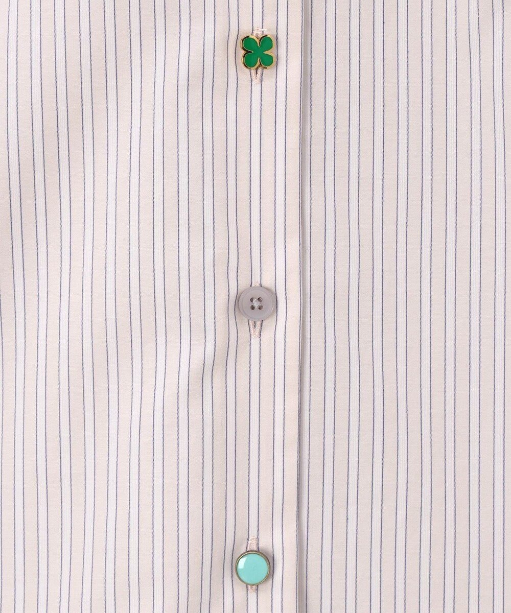 Paul Smith ラッキーチャームボタン ストライプ シャツ 