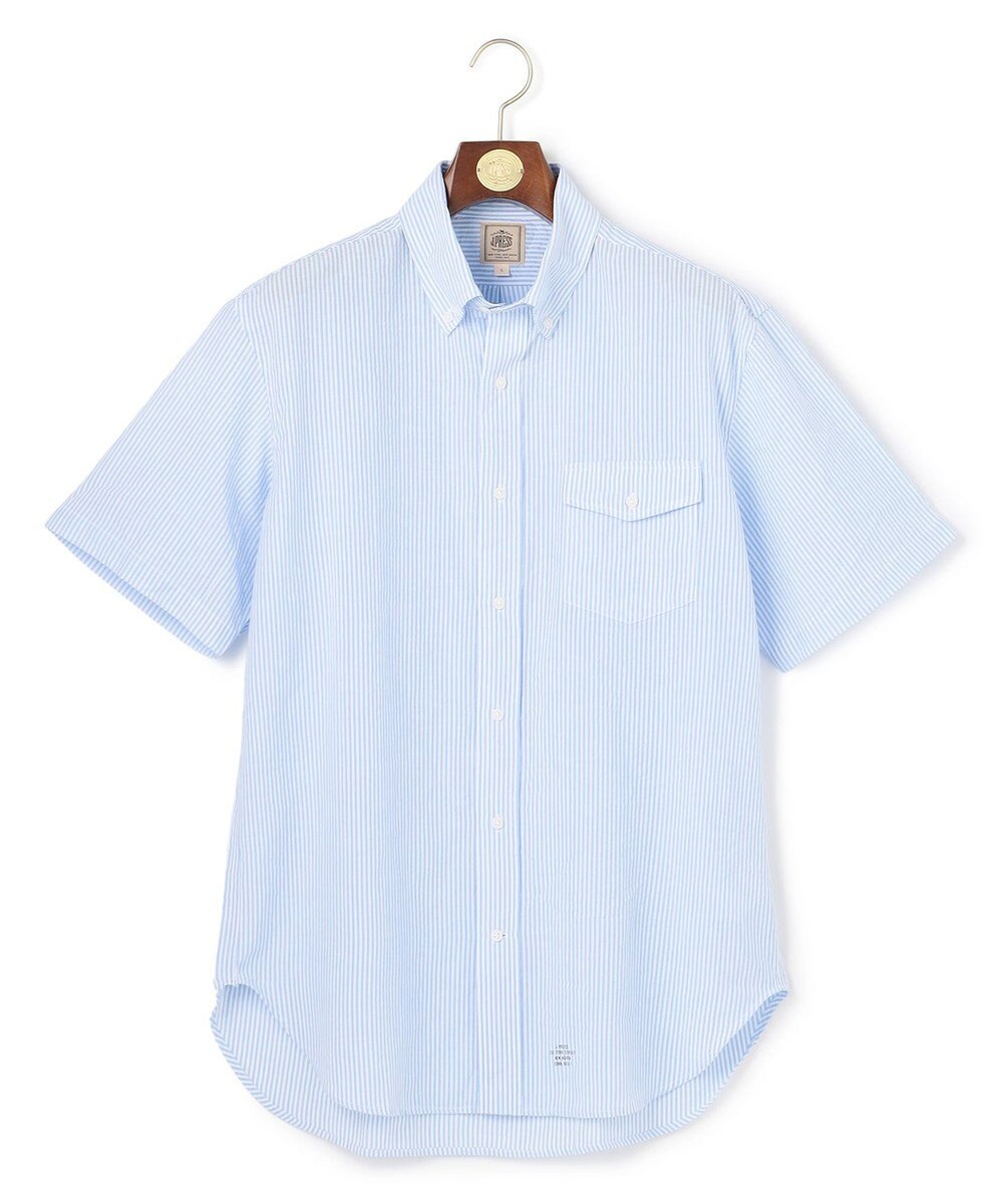J.PRESS MEN 【WEB・一部店舗限定】シアサッカー ストライプシャツ / B.D. 