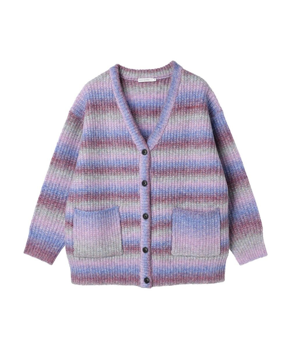 AMERICAN HOLIC グラデーションニットカーディガン 