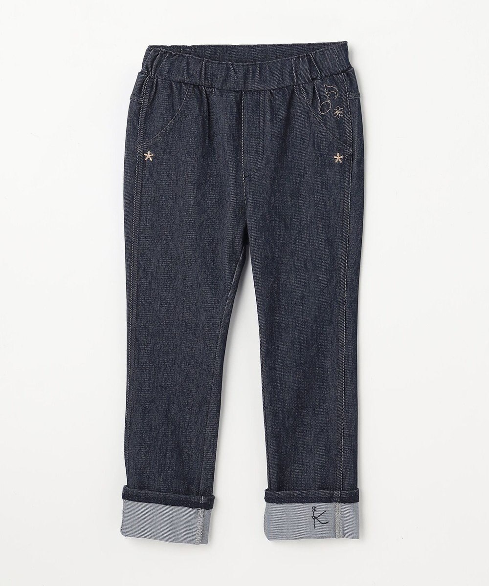 組曲 KIDS 【110-140㎝】シンフォニー デニムニットパンツ 