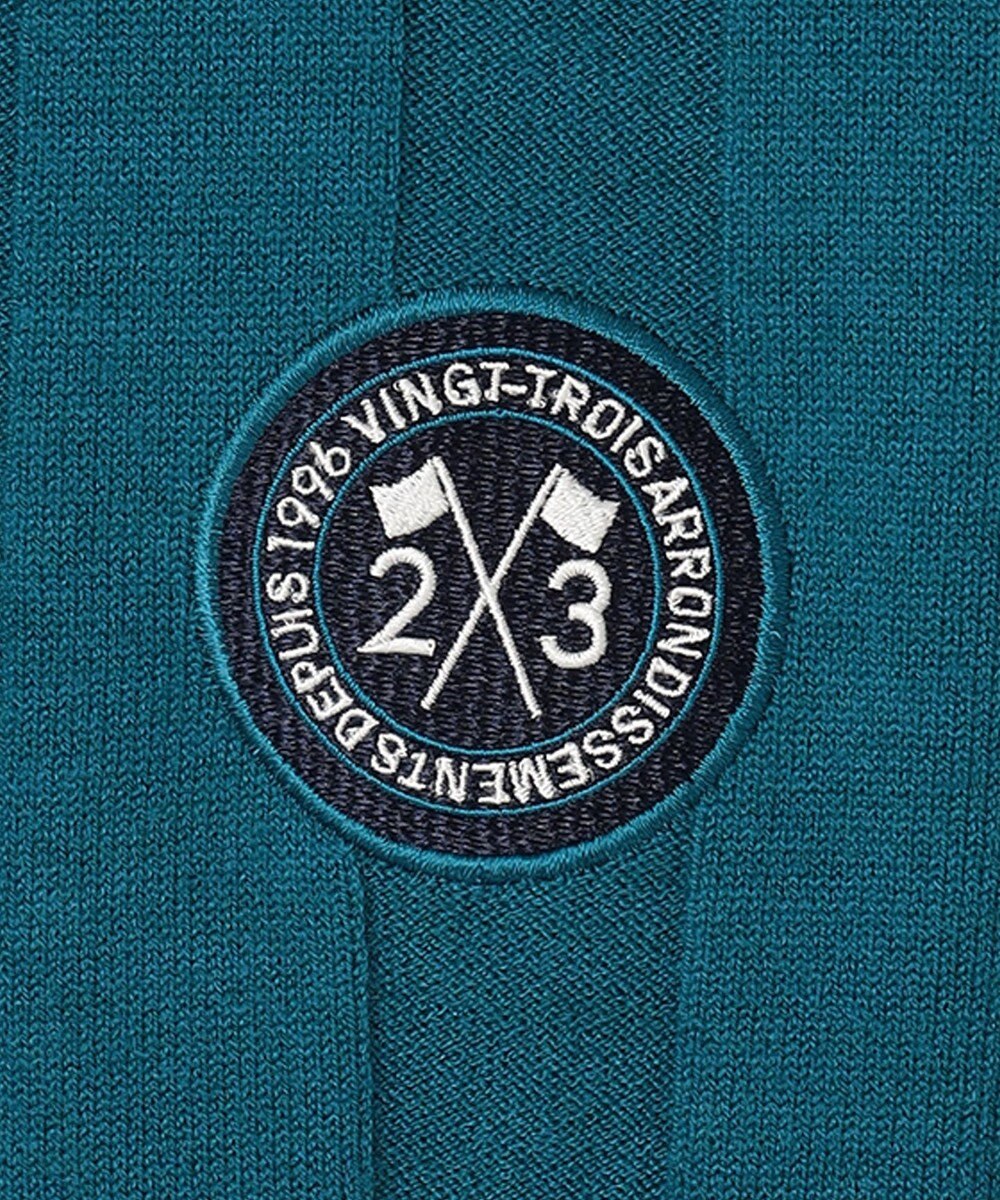 23区GOLF 【WOMEN】【WEB&一部店舗限定】ワイドリブ カラーニット 