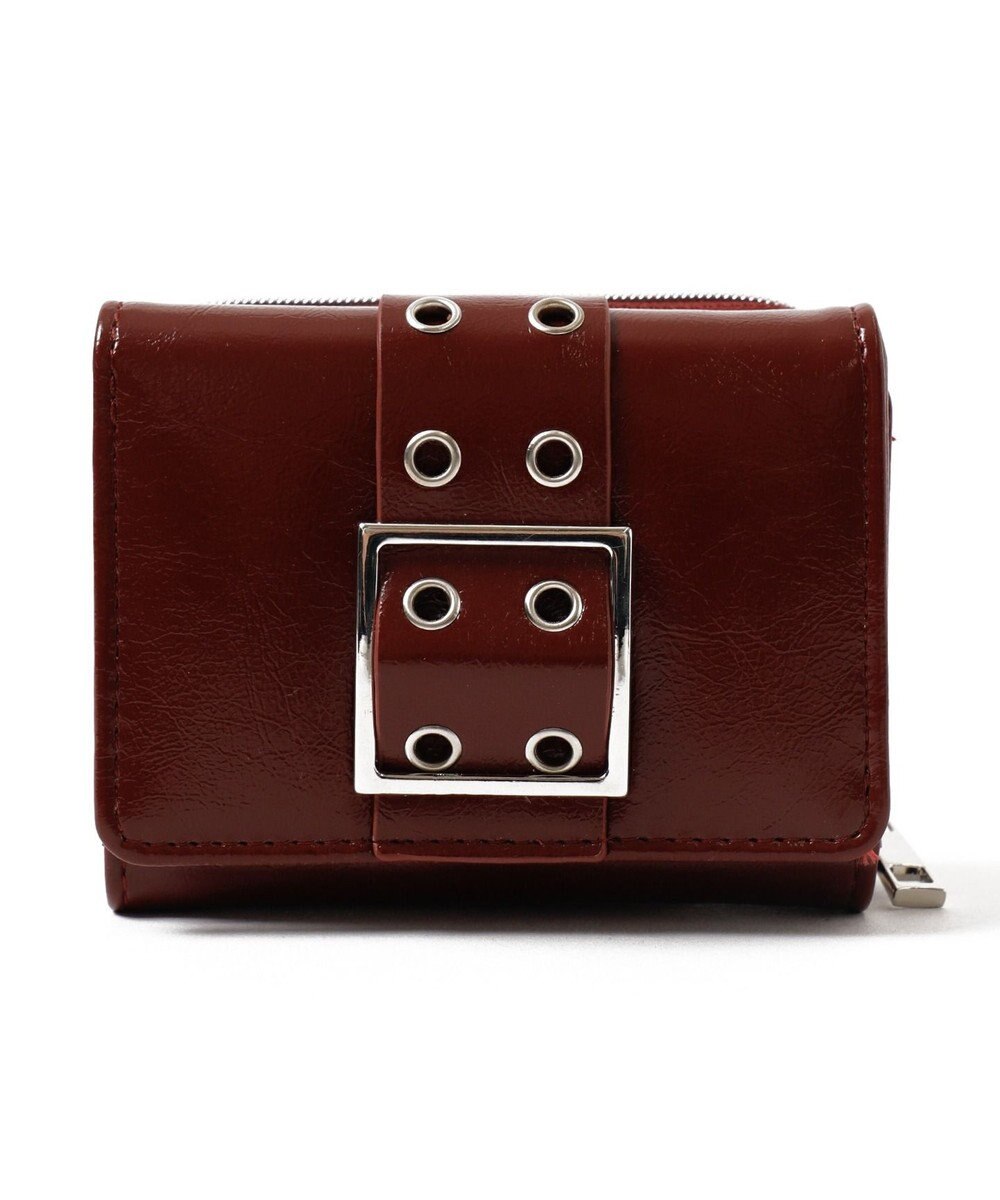 WEGO ハトメベルトフラップウォレット 