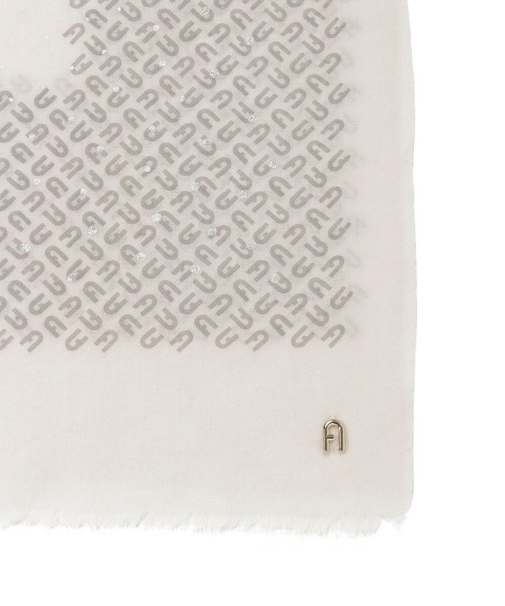 MOONBAT FURLA(フルラ）ウール100％ ウールアーチロゴストール 