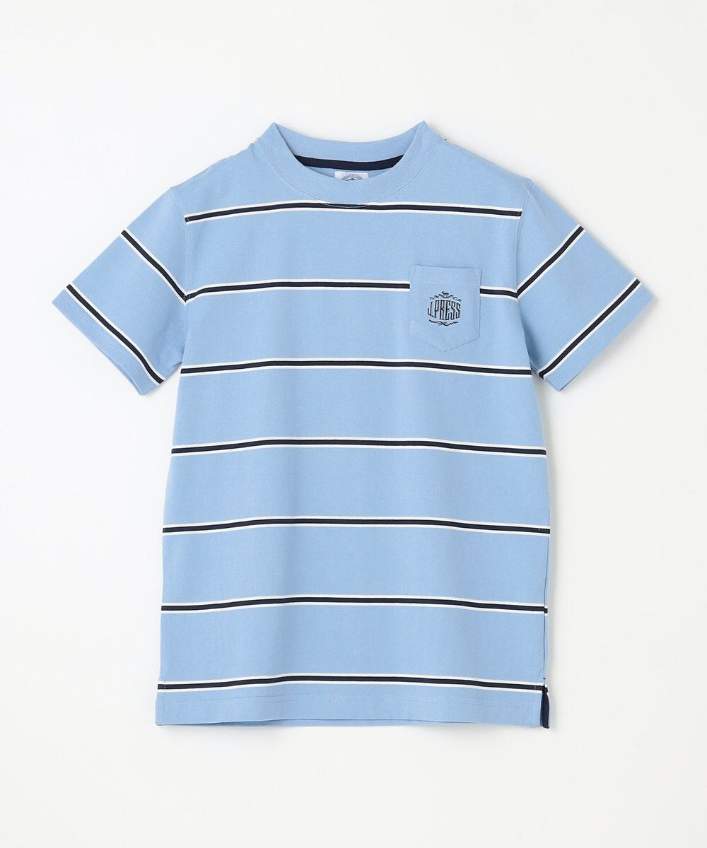 J.PRESS KIDS 【140-170㎝】マルチボーダー 半袖Ｔシャツ 