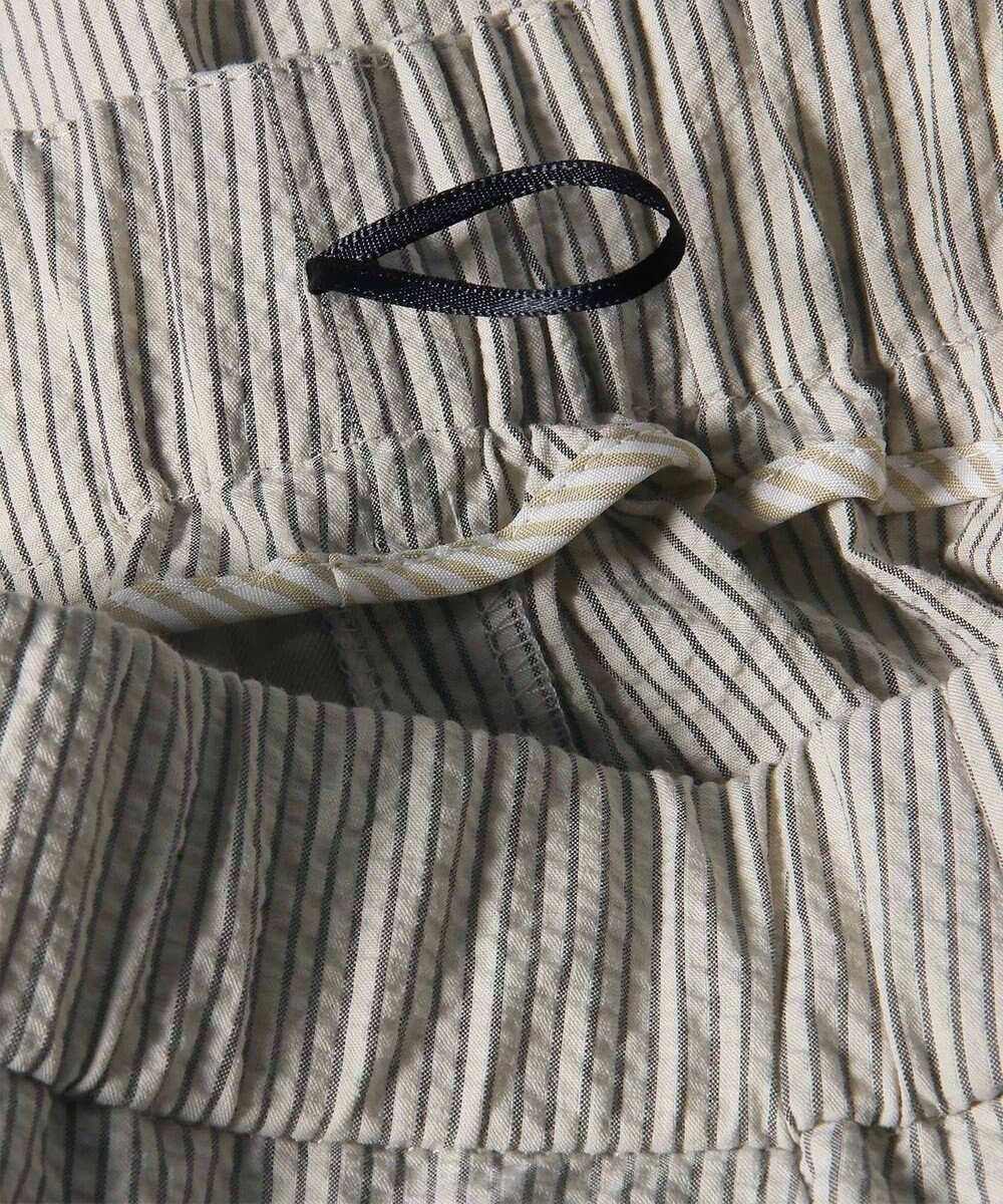 Paul Smith ストライプ シアサッカー ワイドパンツ 