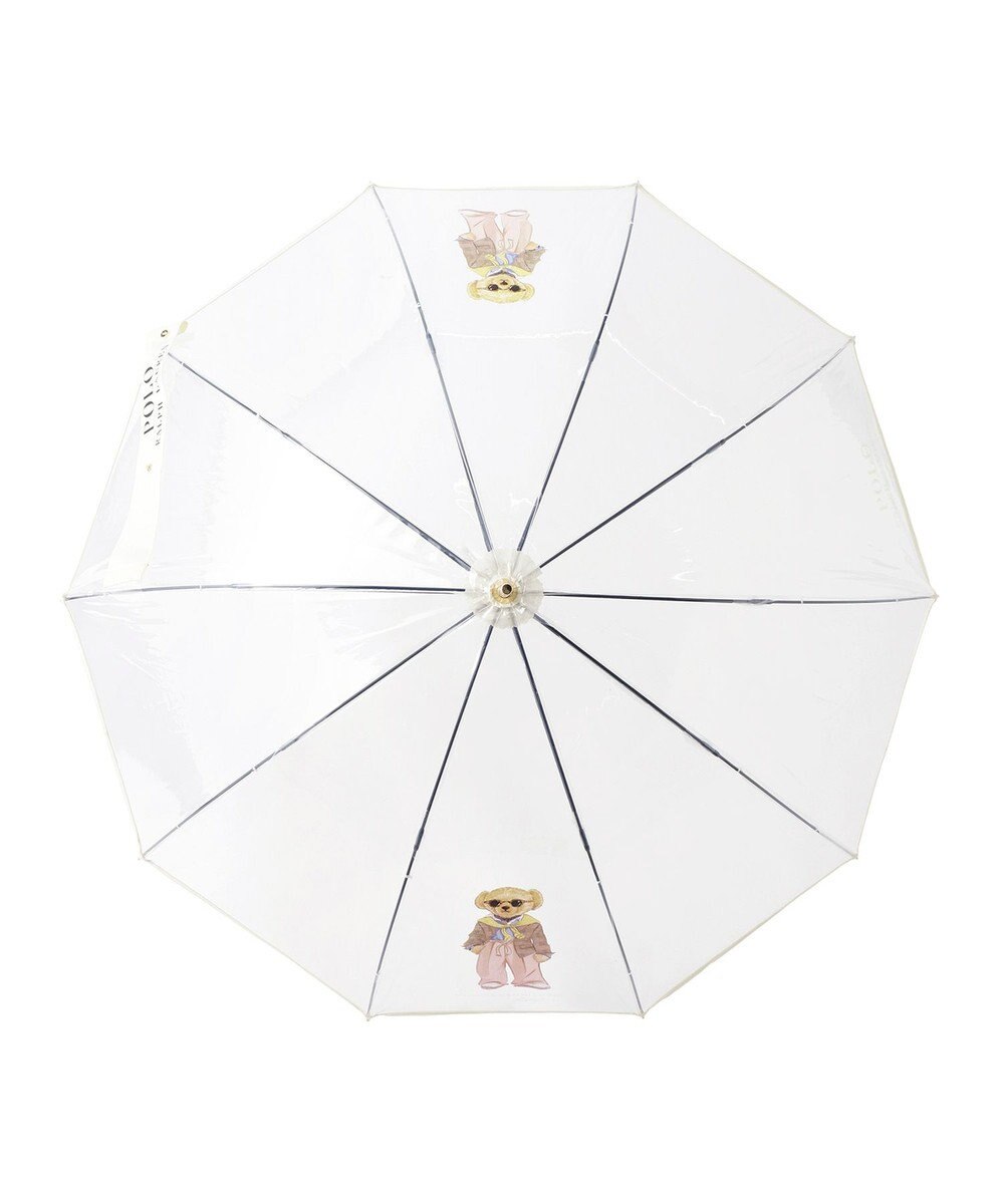 MOONBAT POLO RALPH LAUREN（ポロ ラルフローレン） 長傘 ビニール傘 BEAR ポロベア 10本骨 