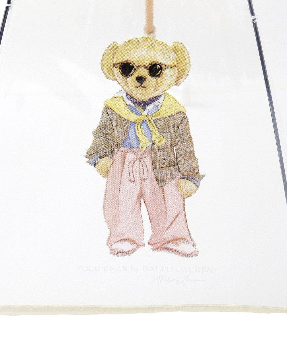 MOONBAT POLO RALPH LAUREN（ポロ ラルフローレン） 長傘 ビニール傘 BEAR ポロベア 10本骨 