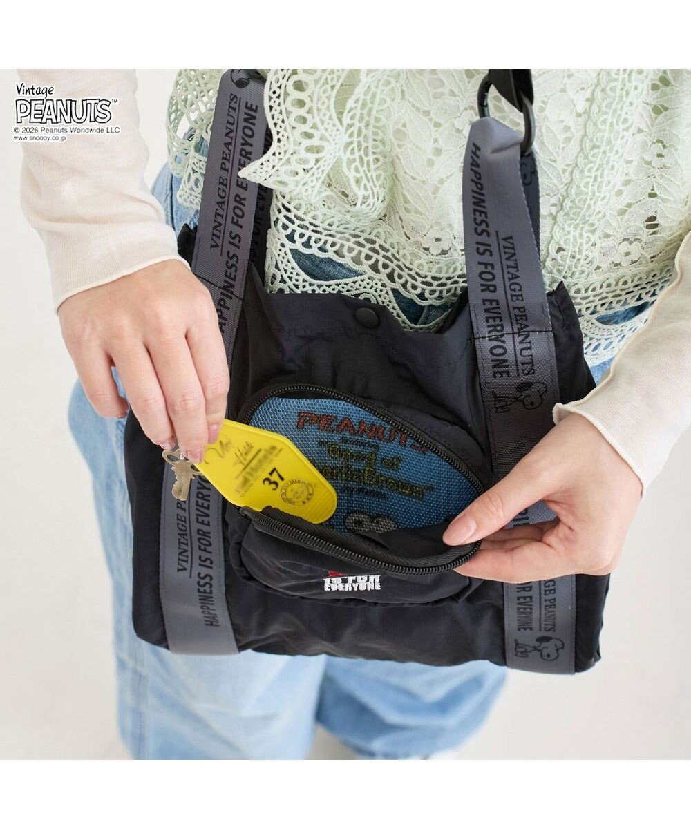 ROOTOTE 8507【ルートート】スヌーピー IP.ルーショッパーミッド.ピーナッツ-1D 