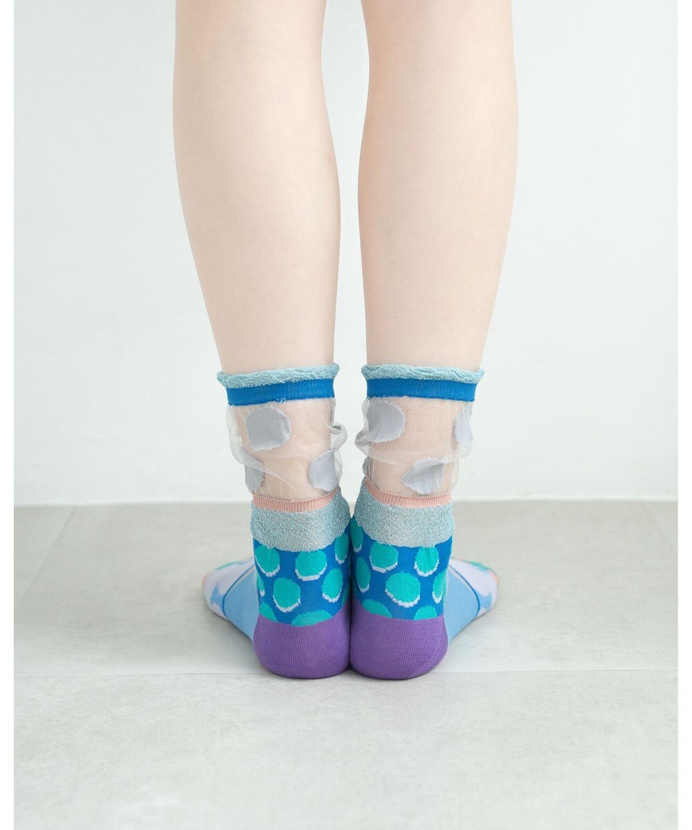 COQ DOTS CARNIVAL シアードットソックス 