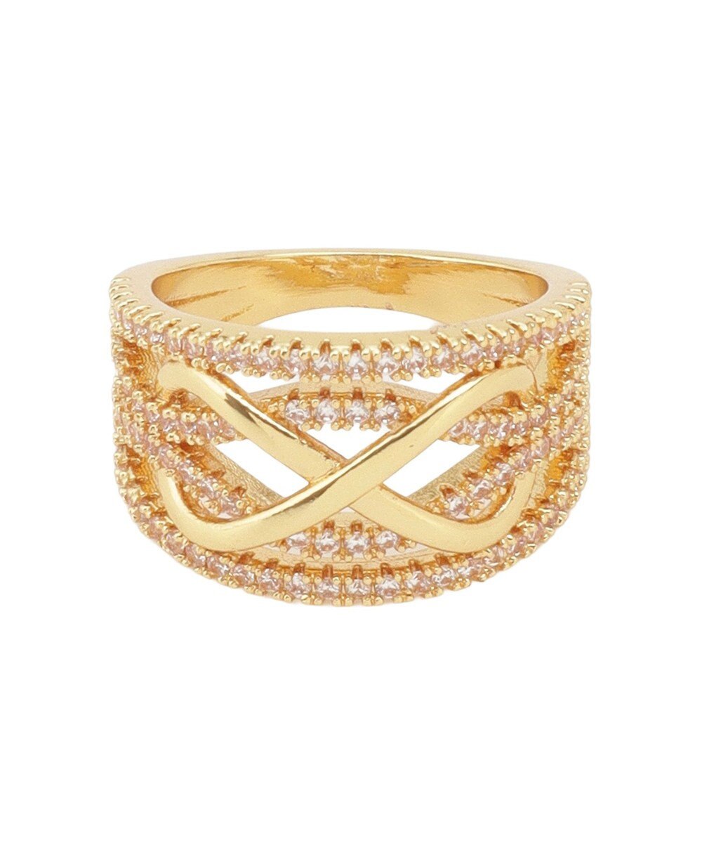 MOONBAT Luna Luce(ルナルーチェ)スカーフリング Pave Setting パヴェセット お手持ちのスカーフを通すだけ ギフト 