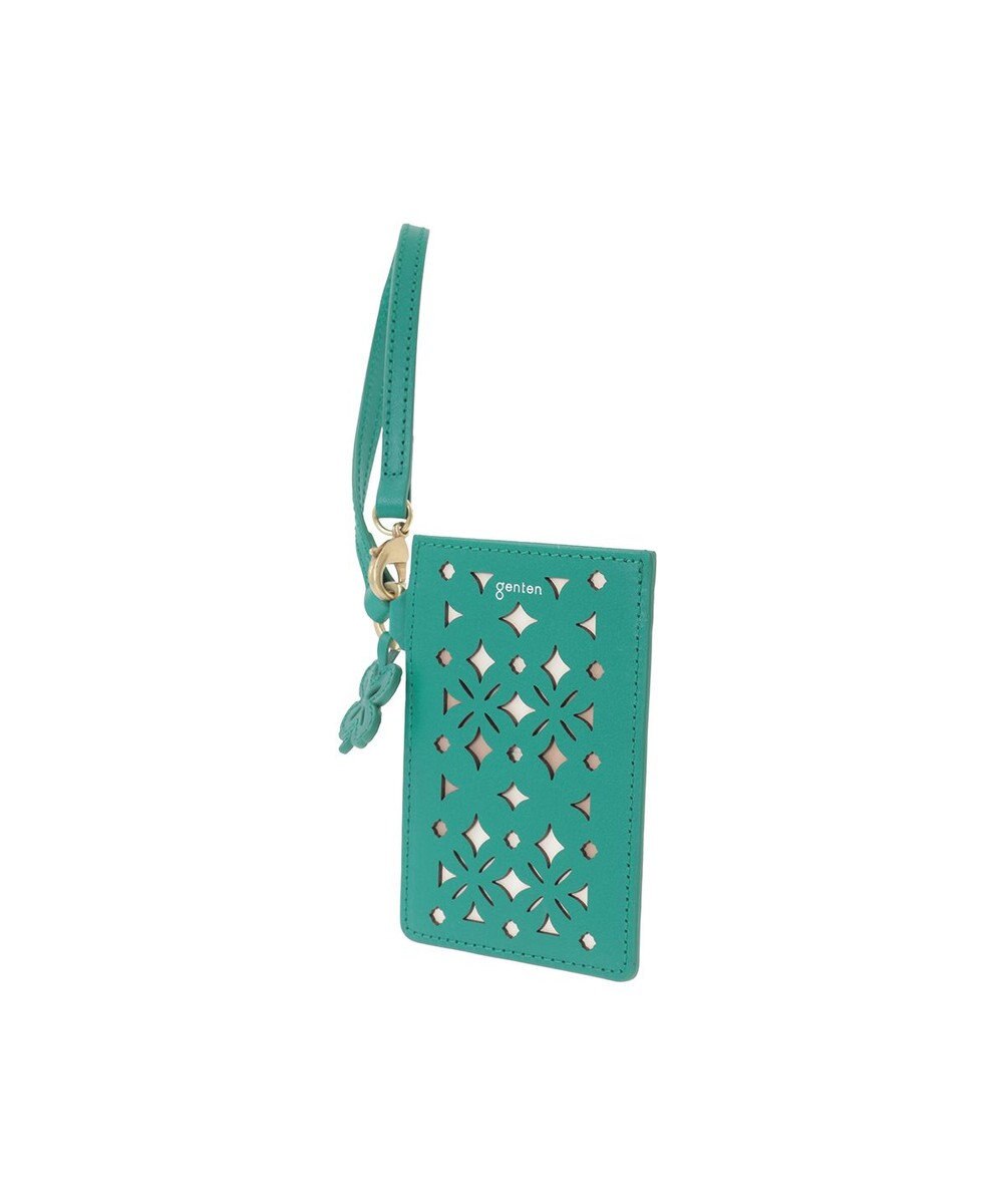 genten クアドリフォリオ パスケース 