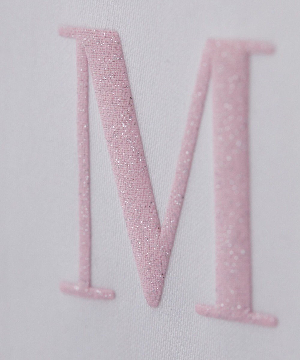 Maison de FLEUR ブランドロゴ発泡プリントスクエアトート 