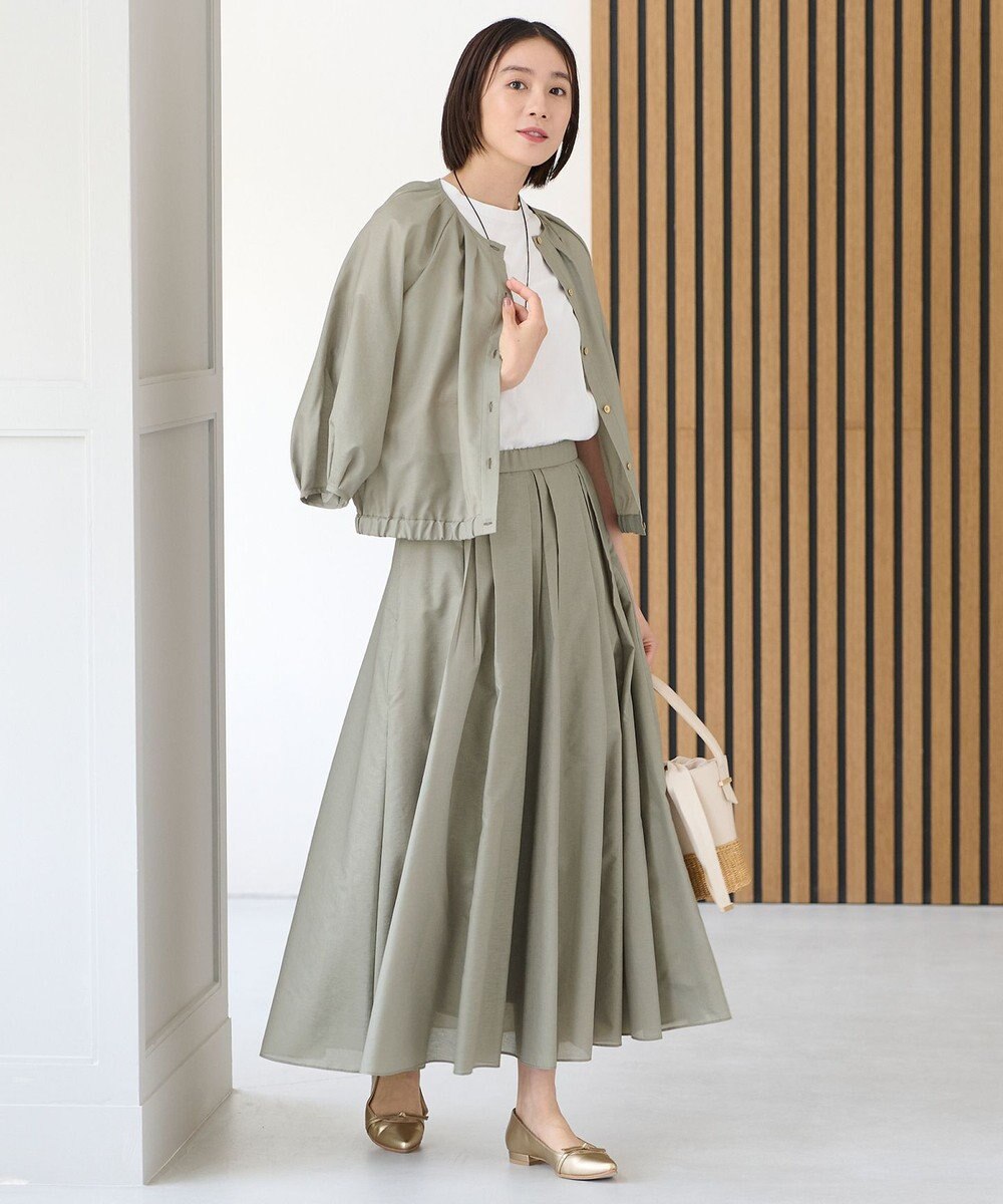 自由区 撥水リボン パンプス 