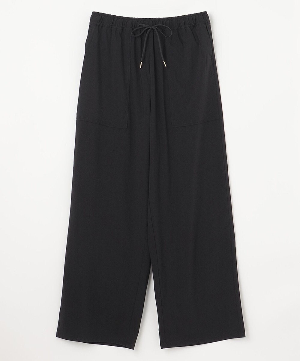ANY 【ウエストゴム/UVケア/接触冷感】清涼リラックスワイドパンツ 