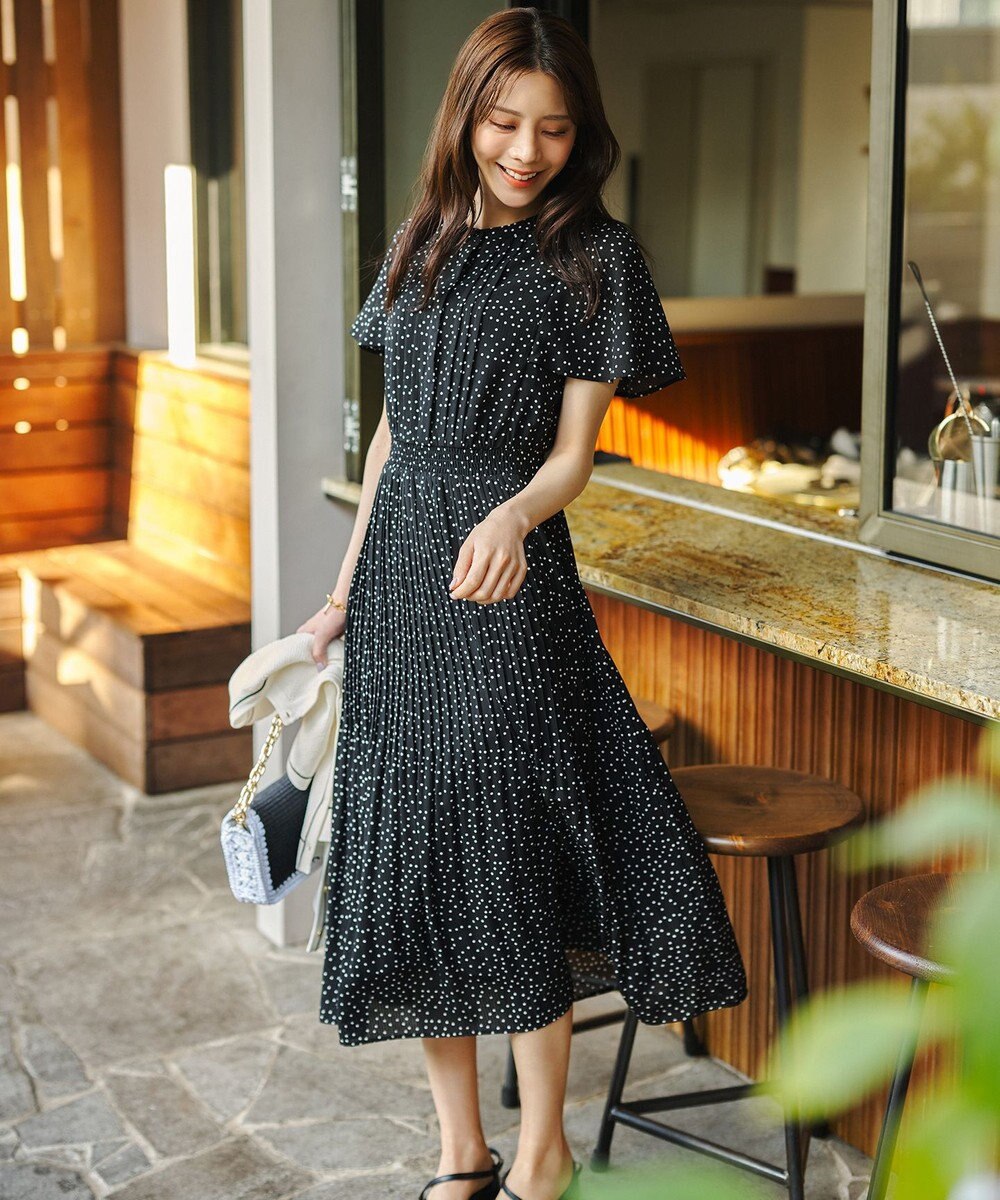 ANY SIS シアーパターン ワンピース 