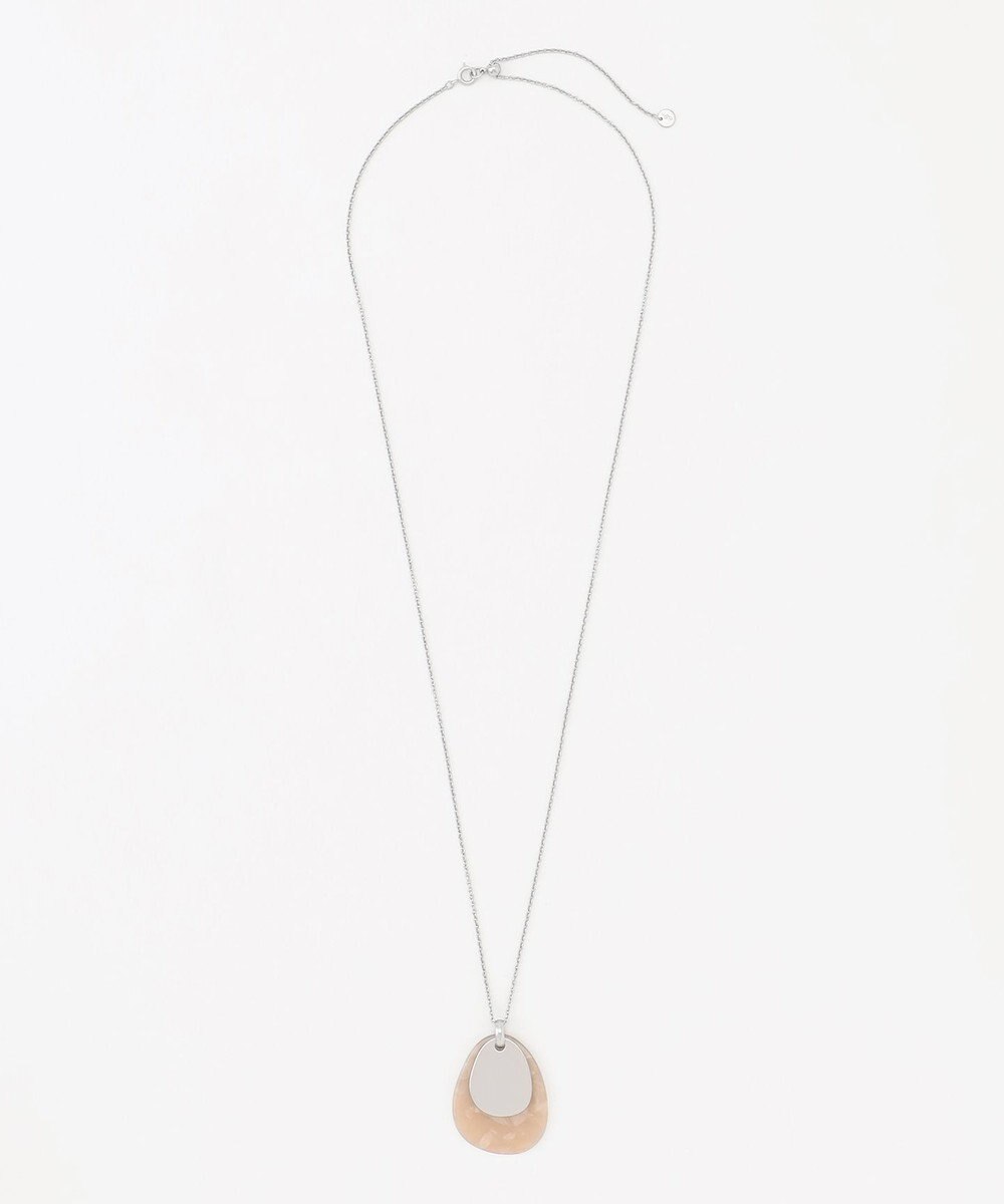 自由区 オーバルアセチメタル ネックレス 