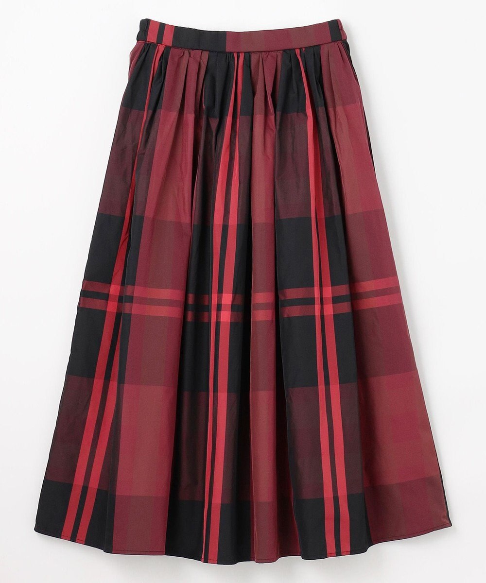 ANY 【ウエストゴム】ビックチェックタフタスカート 