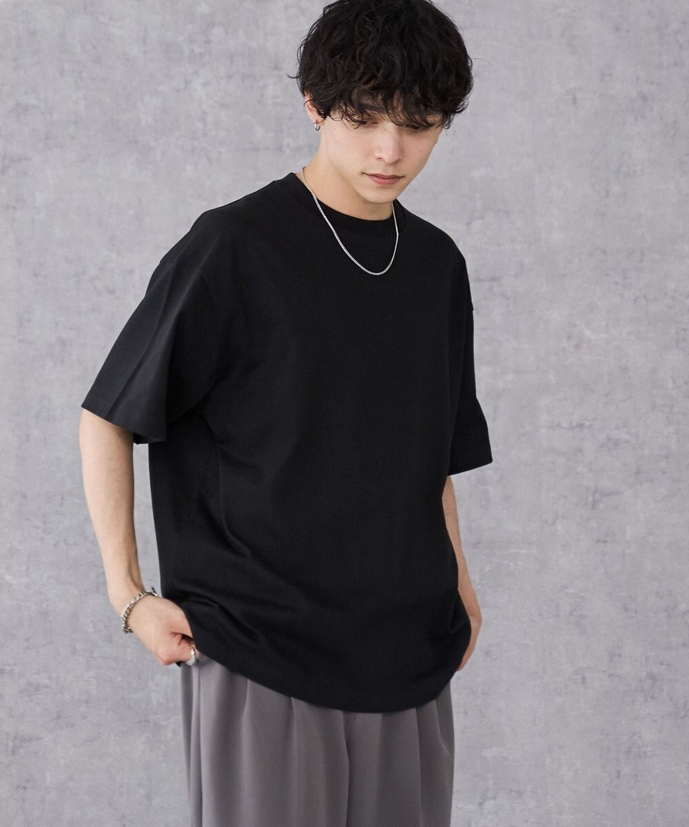 WEGO 【ユニセックス着用アイテム/綿100%/SMLXLサイズ展開】シルキーリッチヘビーコットンT 