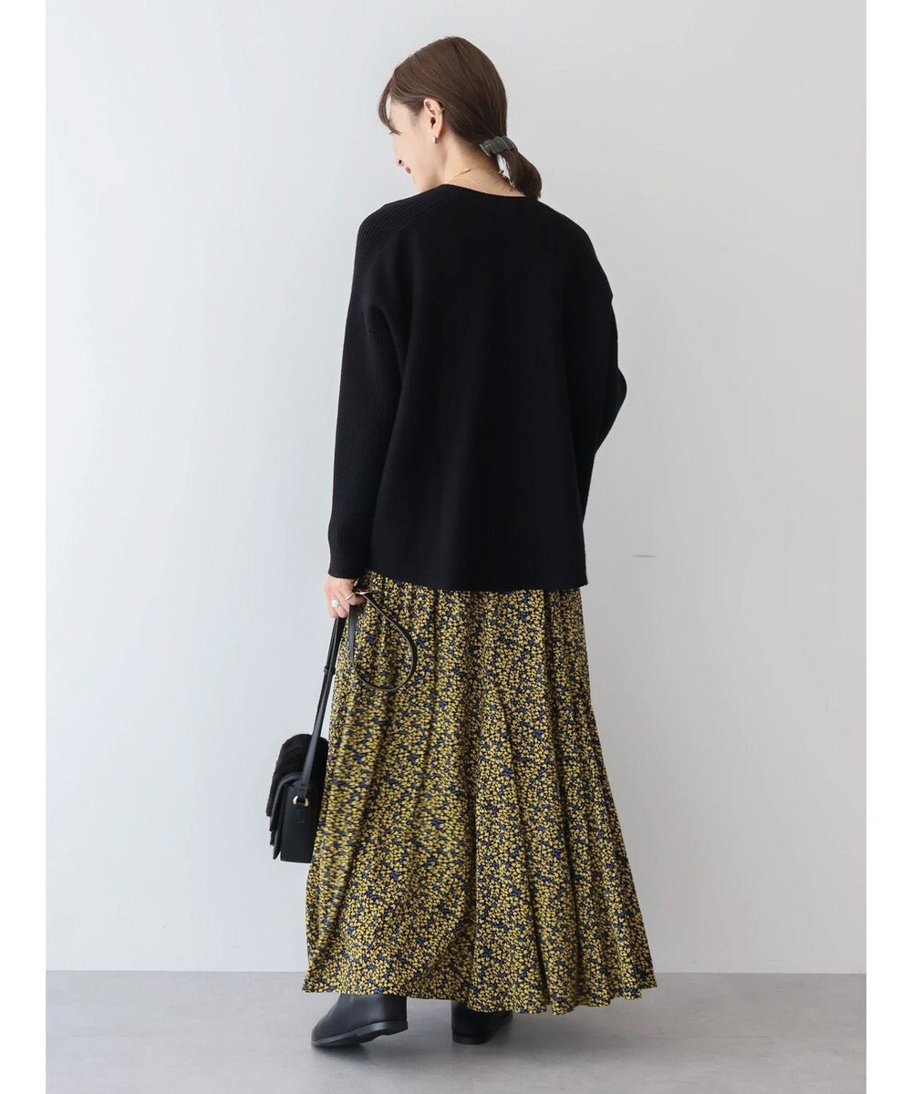 AMERICAN HOLIC バイパチ袖リブラグランニットプルオーバー 