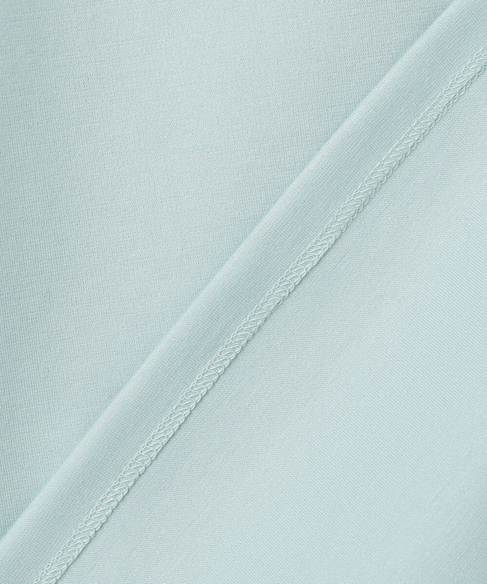 ANY SIS ゆるVネックチュールフリル袖 プルオーバー 