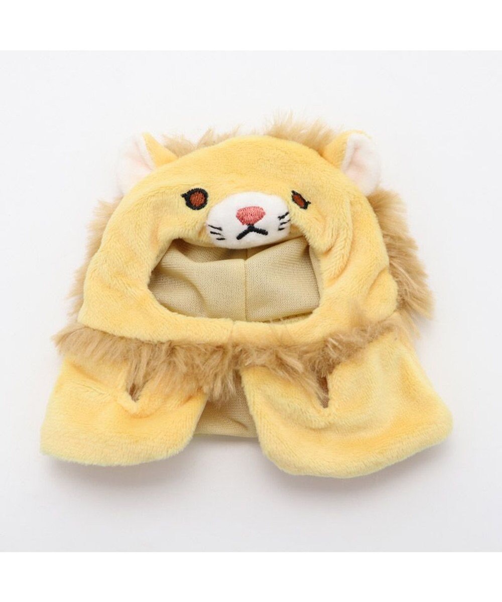 しろたん ついてきちゃうしろたん マスコット 着せ替え服 ライオンポンチョ ついたん ぬいぐるみ きせかえ 服 洋服 ぬいどり ぬい撮り あざらし アザラシ かわいい キャラクター マザーガーデン Mother Garden ファッション通販 公式通販 オンワード クローゼット