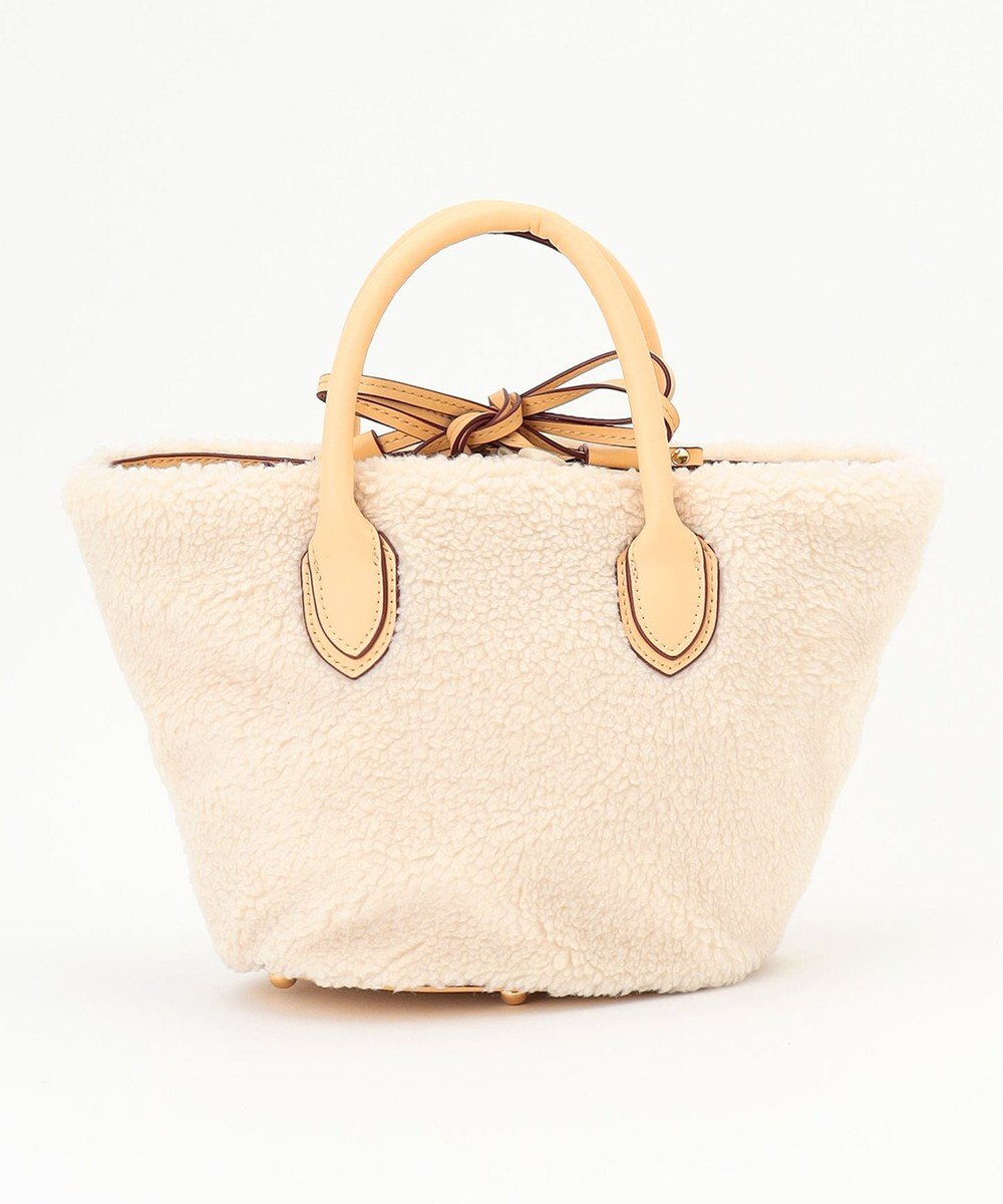 LA BAGAGERIE エコファー　バケツハンドバッグ 