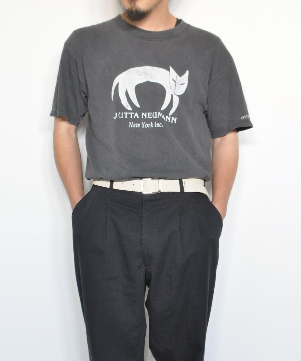 blancle シュリンクレザー 幅3cm 長さ110cm ベルト 