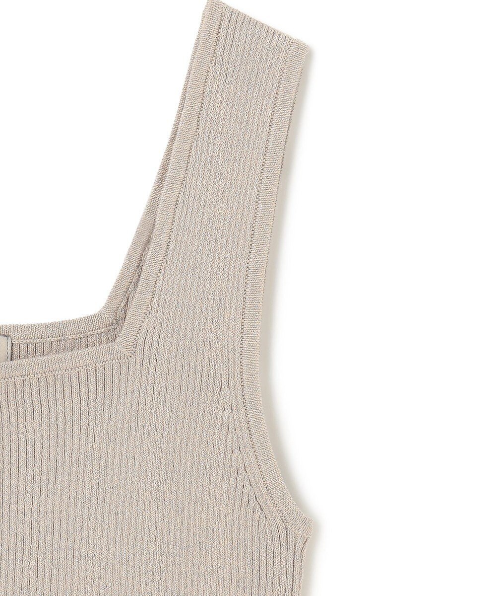 UNFILO ラメリブタンクトップ 