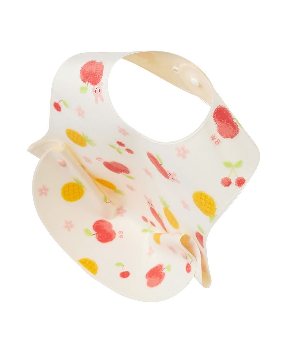 MIKI HOUSE HOT BISCUITS 総柄 お食事スタイ 