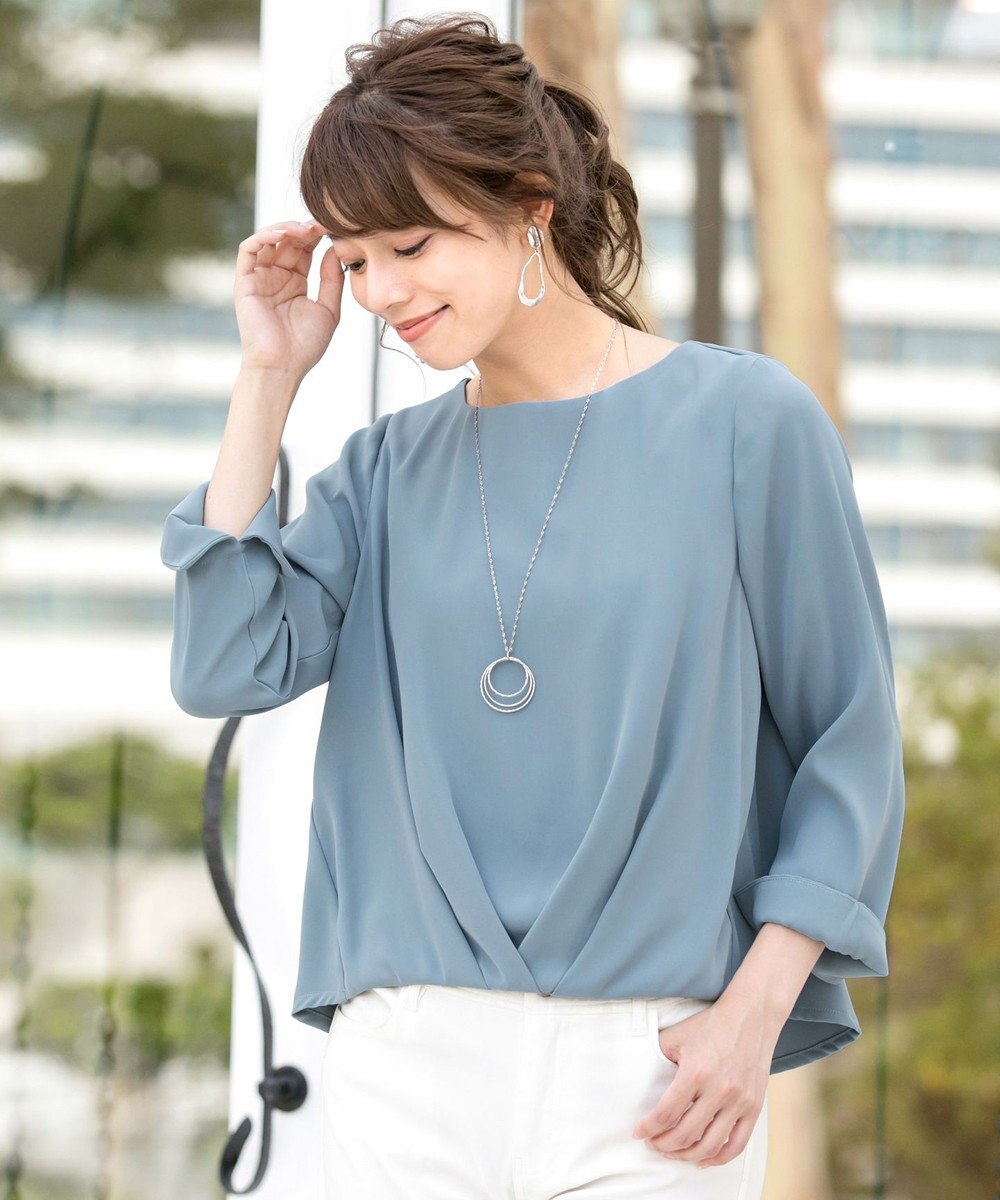 洗える 大人上品なタケノコタックブラウス Tiaclasse ファッション通販 公式通販 オンワード クローゼット 洗える 大人上品なタケノコタックブラウス Tiaclasse ファッション通販 公式通販 オンワード クローゼット