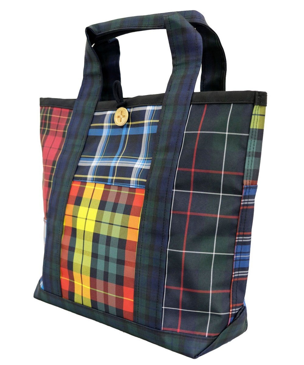 +RING 【水・汚れに強い】【A4サイズ収納】撥水トートバッグ M CHK SR256 