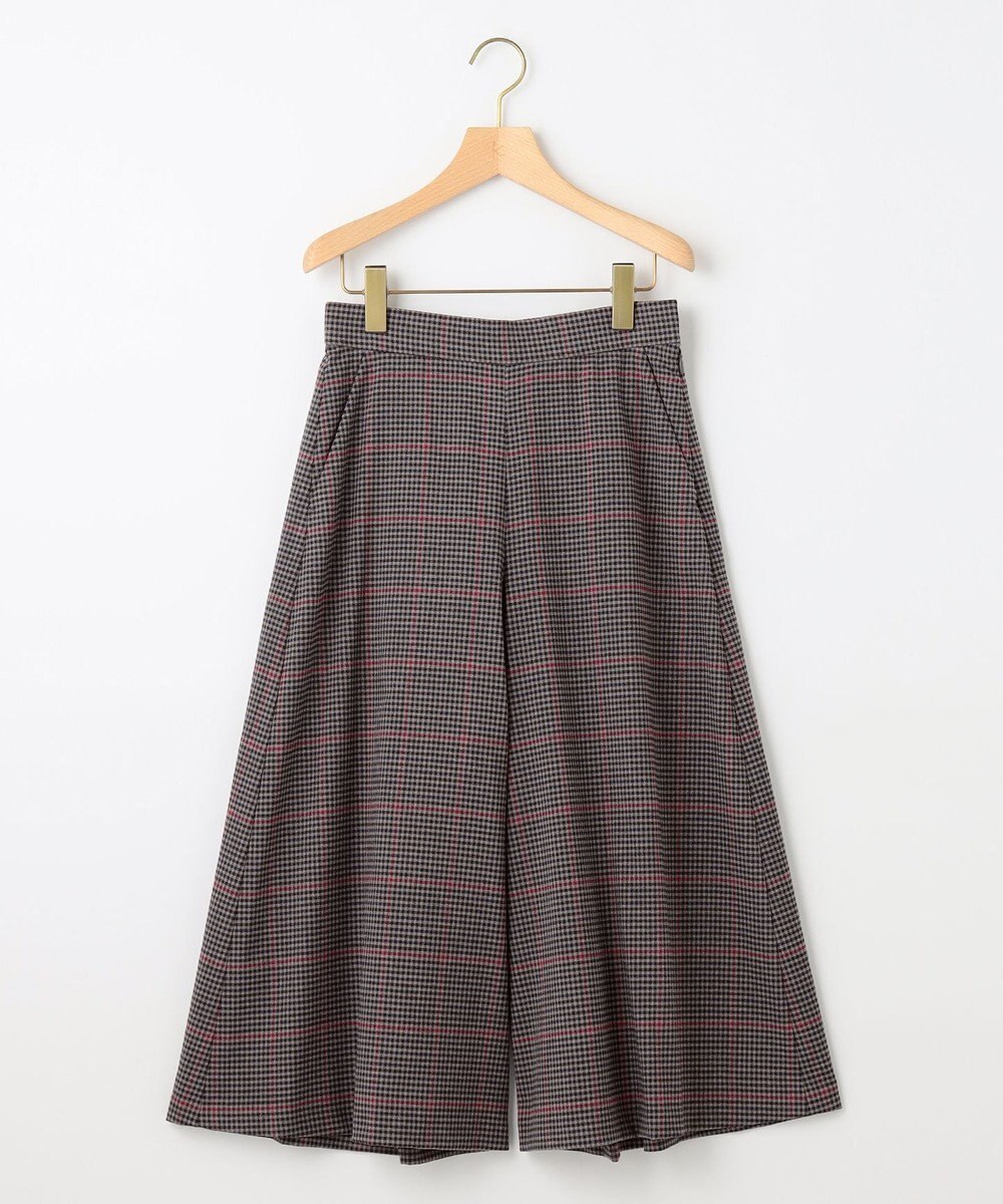 組曲 T/Rツイルストレッチ フレアパンツ 