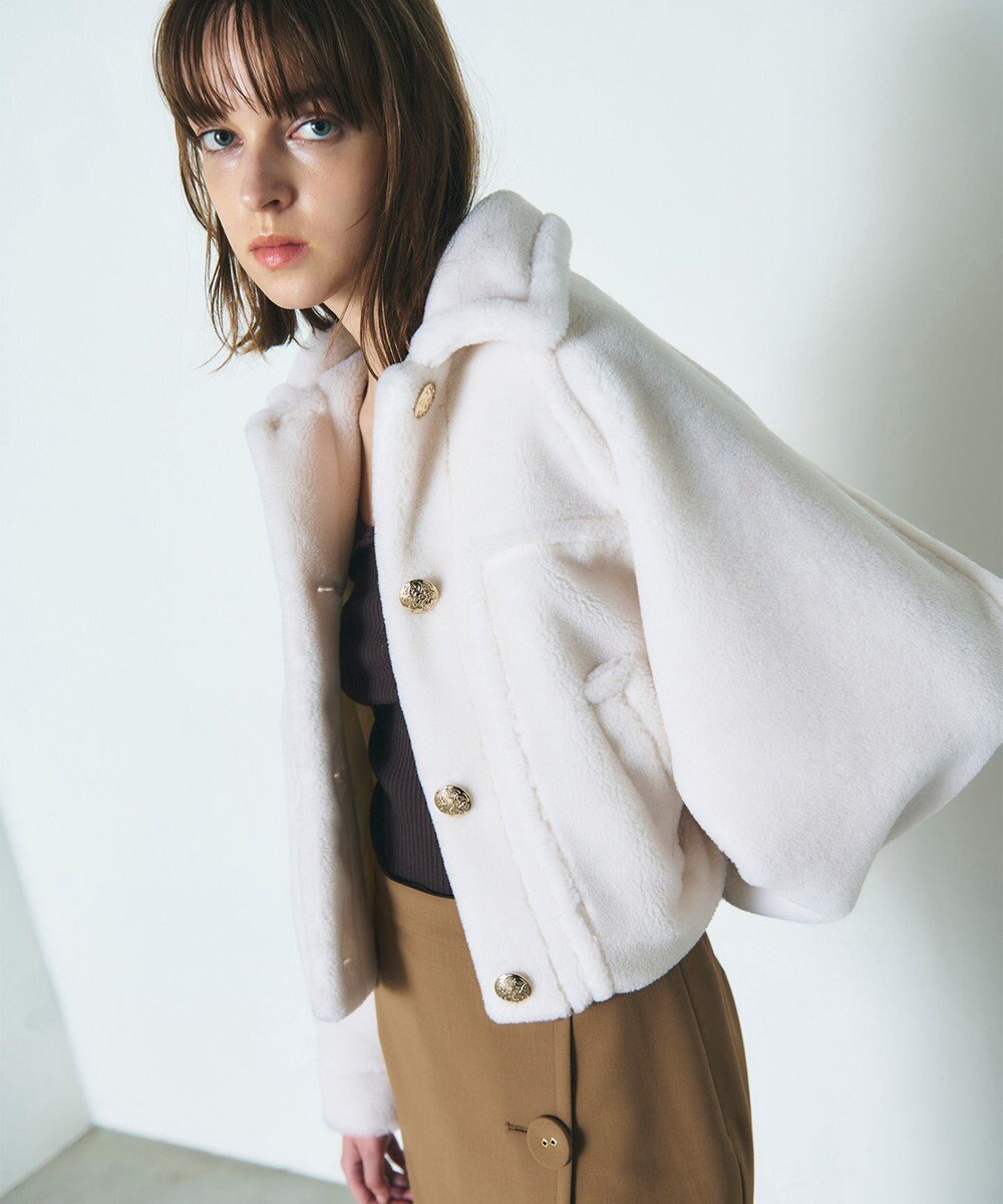 GRACE CONTINENTAL ボアジャケット 