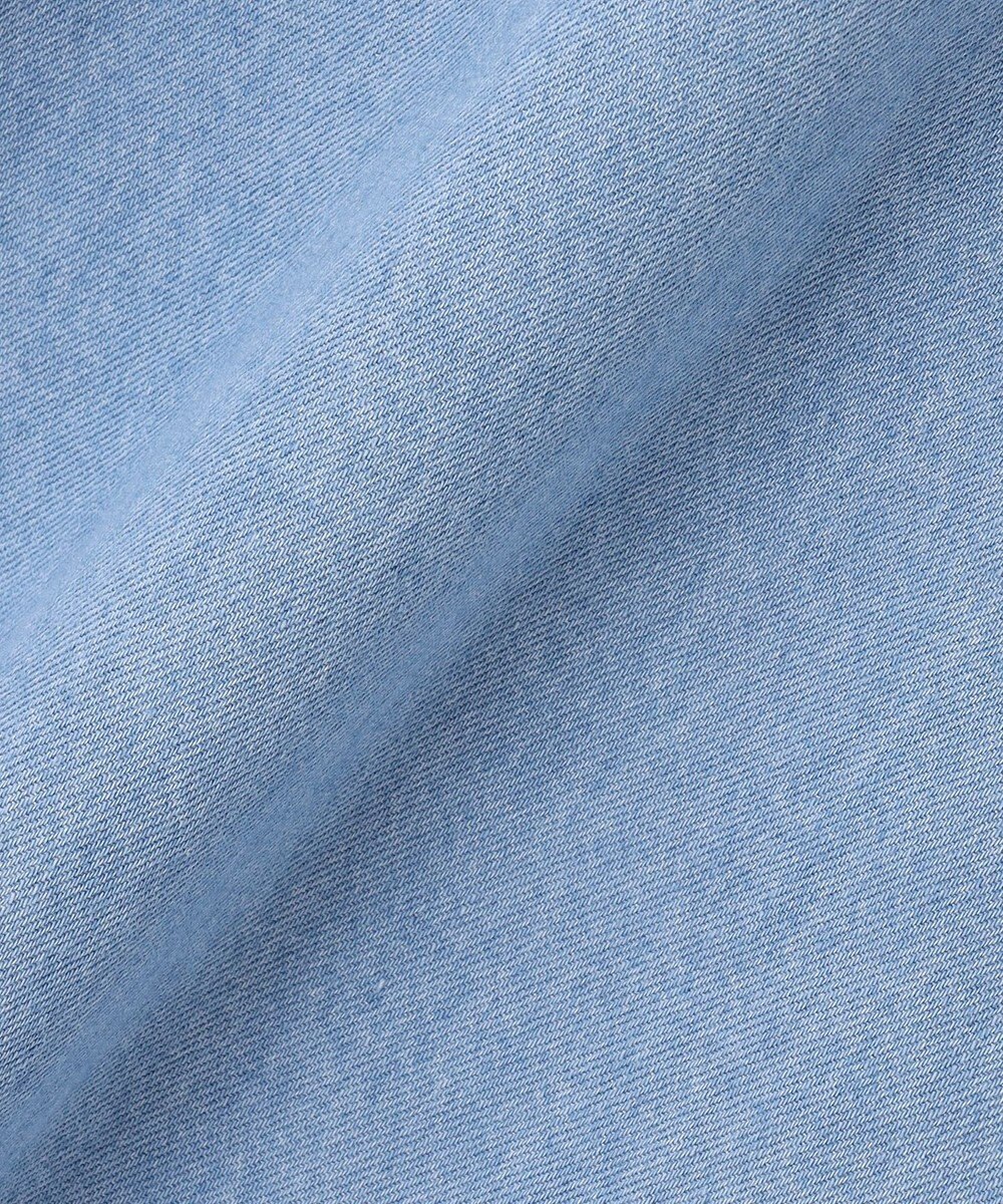 23区 S 【洗える】ライトダンガリー フレア スカート 