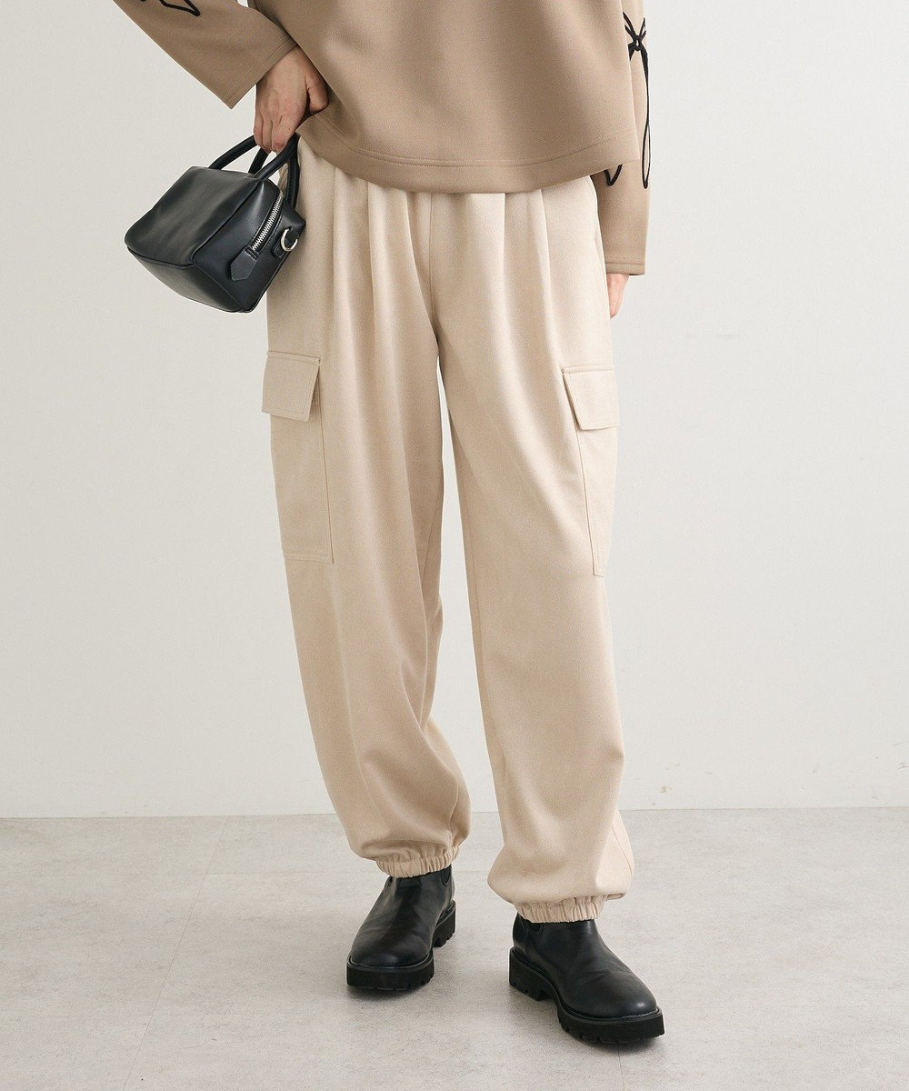 Green Parks スウェードカーゴパンツ 