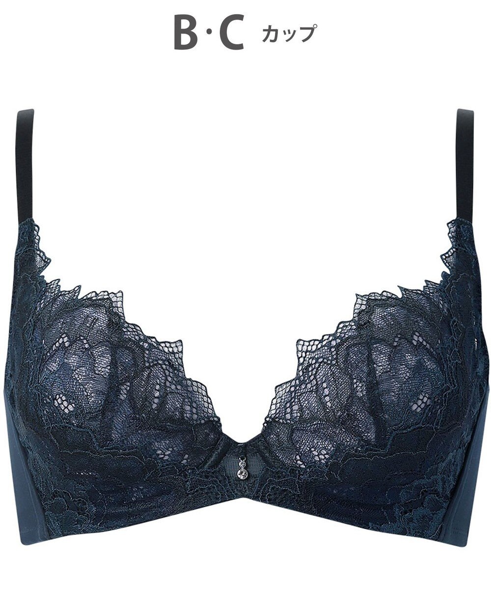 WACOAL 【ハグするブラ】 ブラジャー 体温を感知してカラダになじむ 谷間メイク 脇高設計 レディース BXB418 /ワコール 