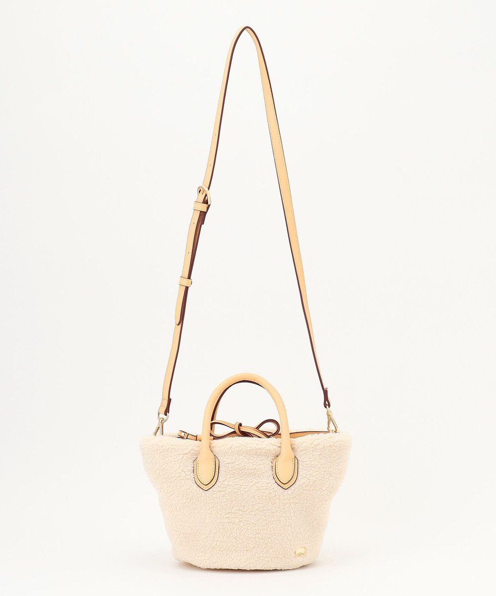 LA BAGAGERIE エコファー　バケツハンドバッグ 