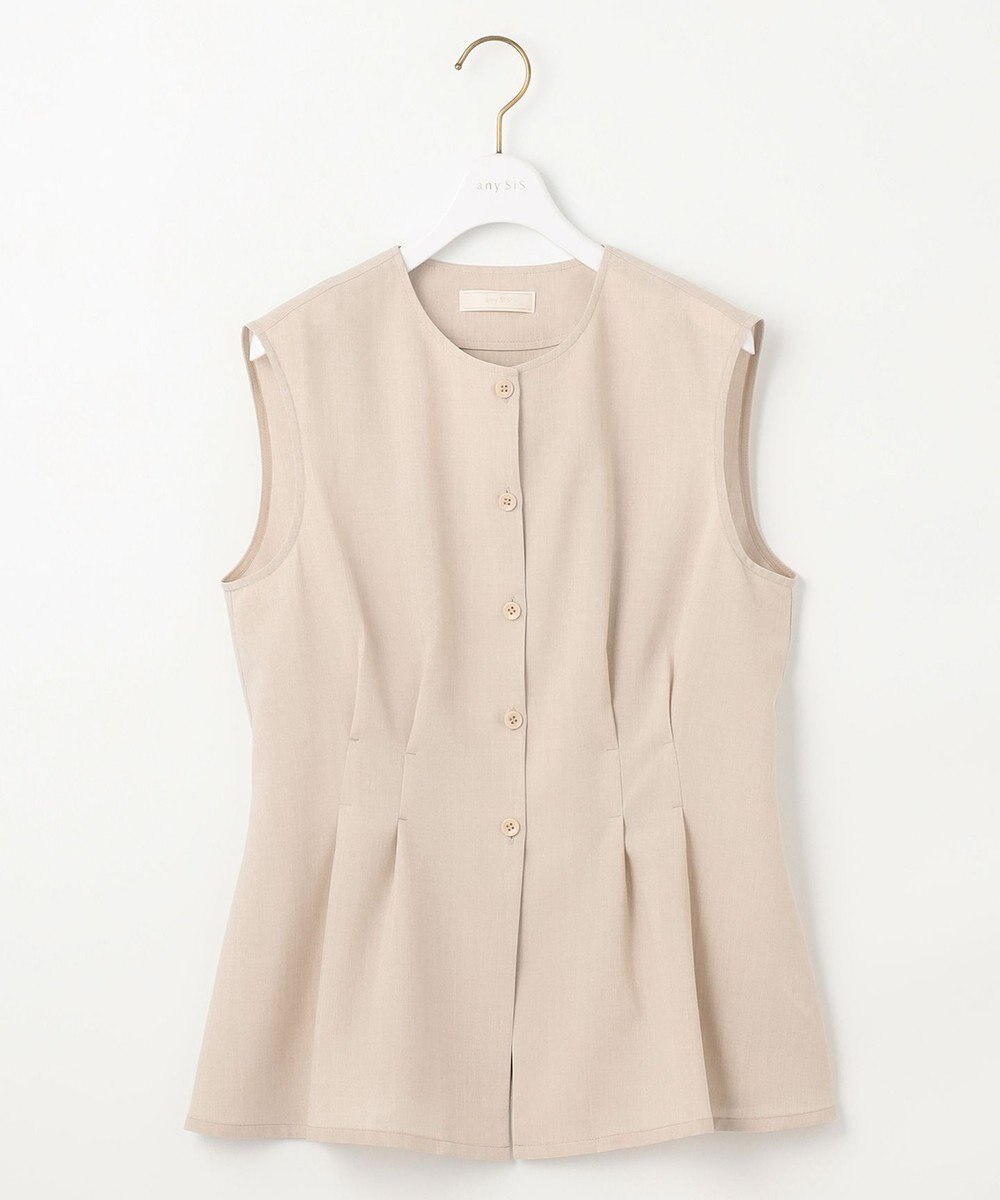 ANY SIS S 【WEB・一部店舗限定】スイートクール ジレブラウス 