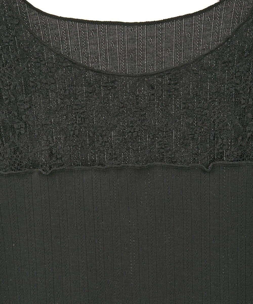 earth music&ecology レース×アイレットプルオ－バー 