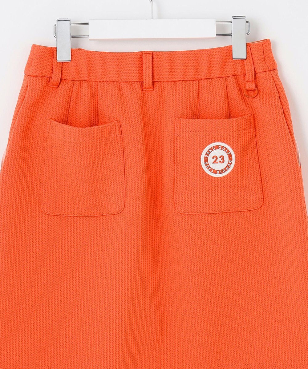 23区GOLF 【WOMEN】ヘリンボンジャージスカート 