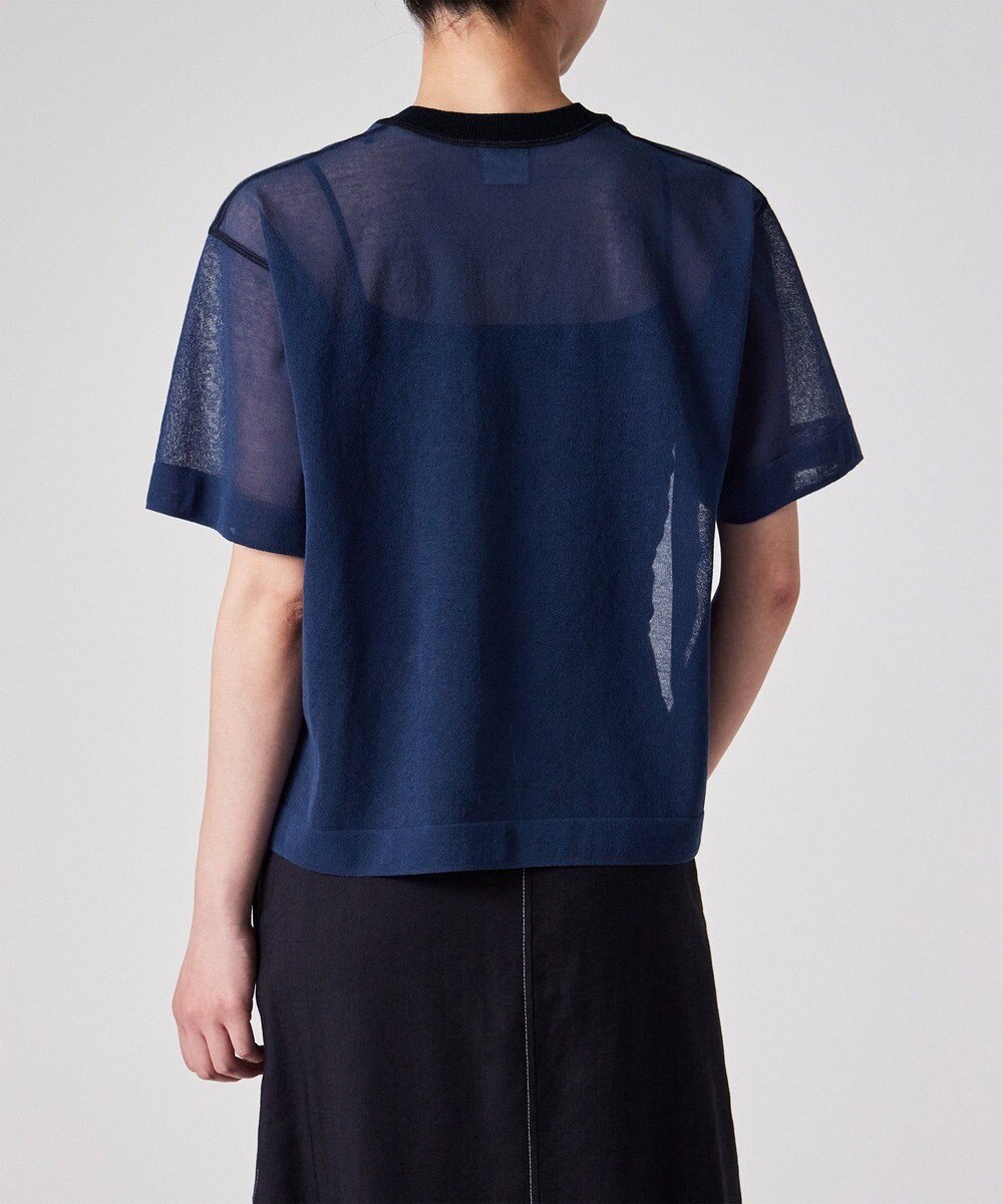 Paul Smith 【洗える】シアー 半袖 ニット 